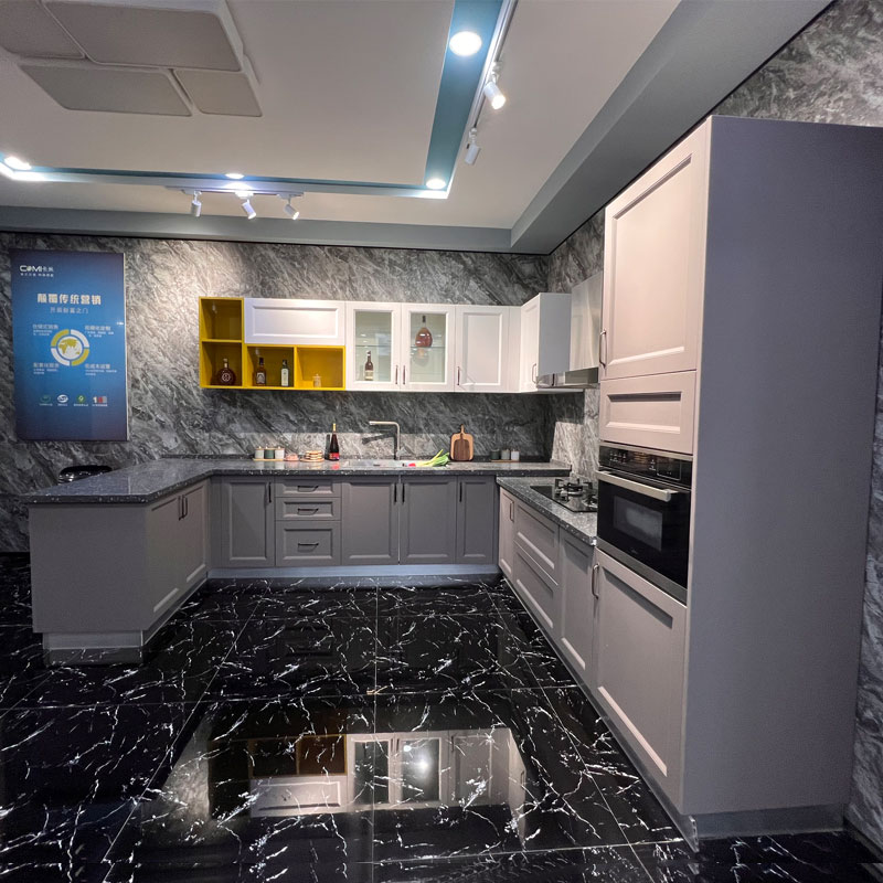 Bakit Nagiging Unang Pagpipilian ang PVC Modern Gray Kitchen Cabinets para sa Contemporary Homes?