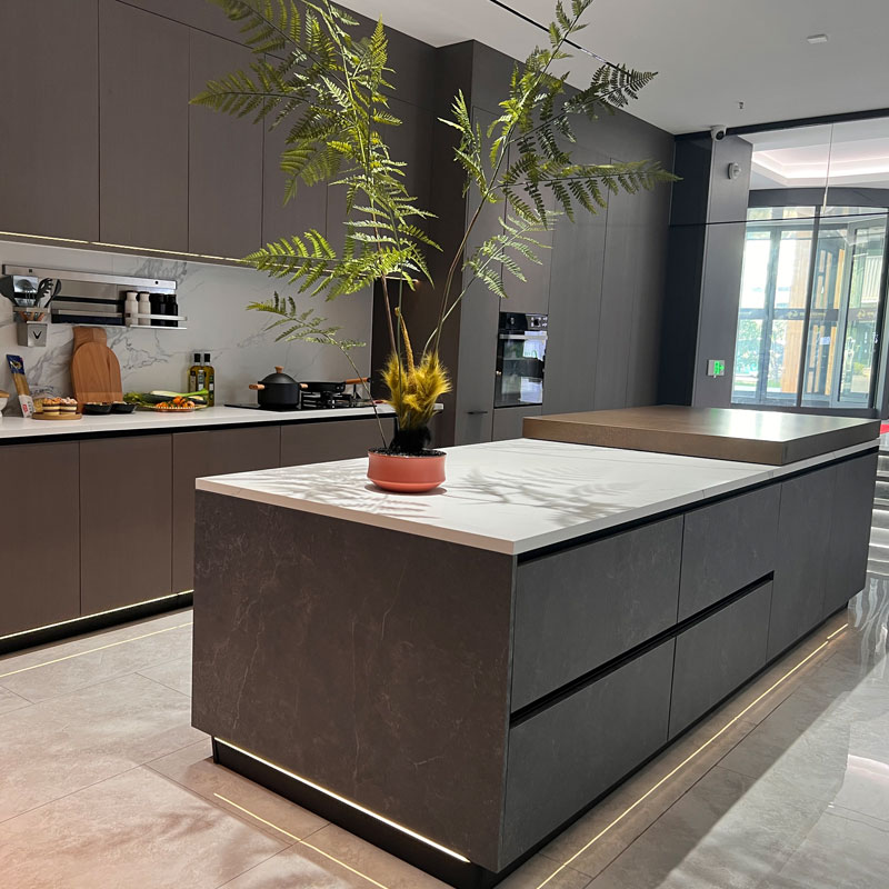 Smart Kitchen High-end Laminate Kitchen Cabinets